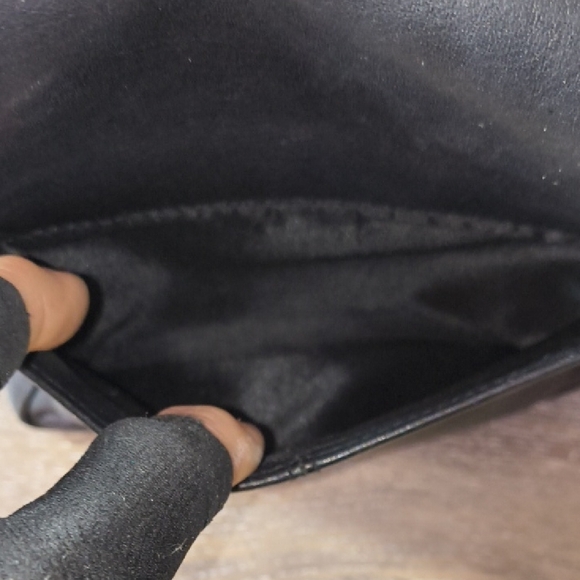 Black and Gold Crossbody Bag Handmade - Picture 12 of 14